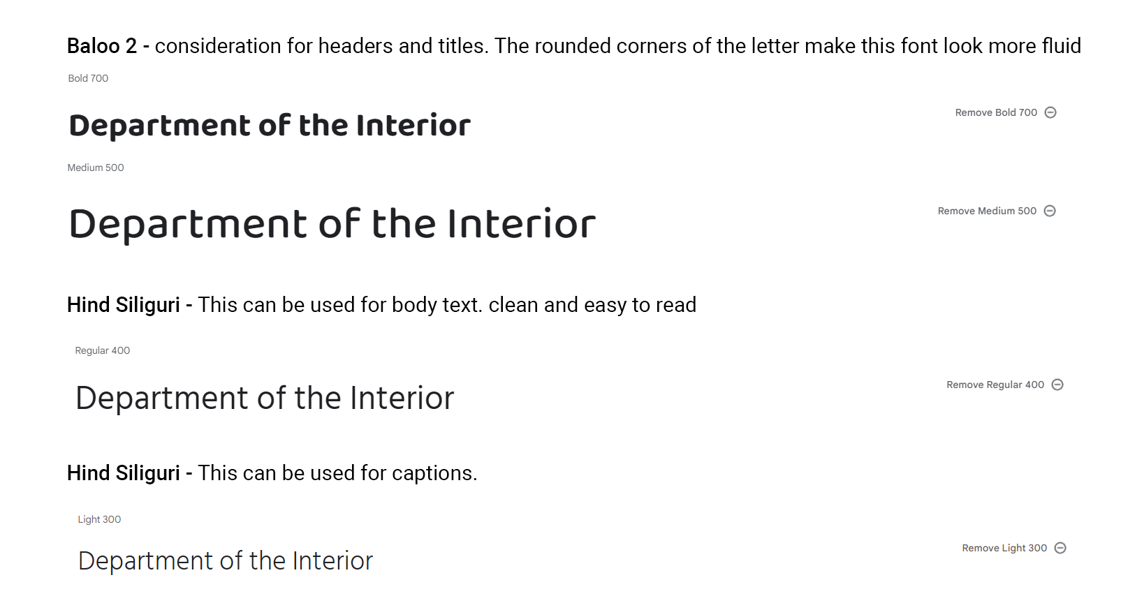 typography style image