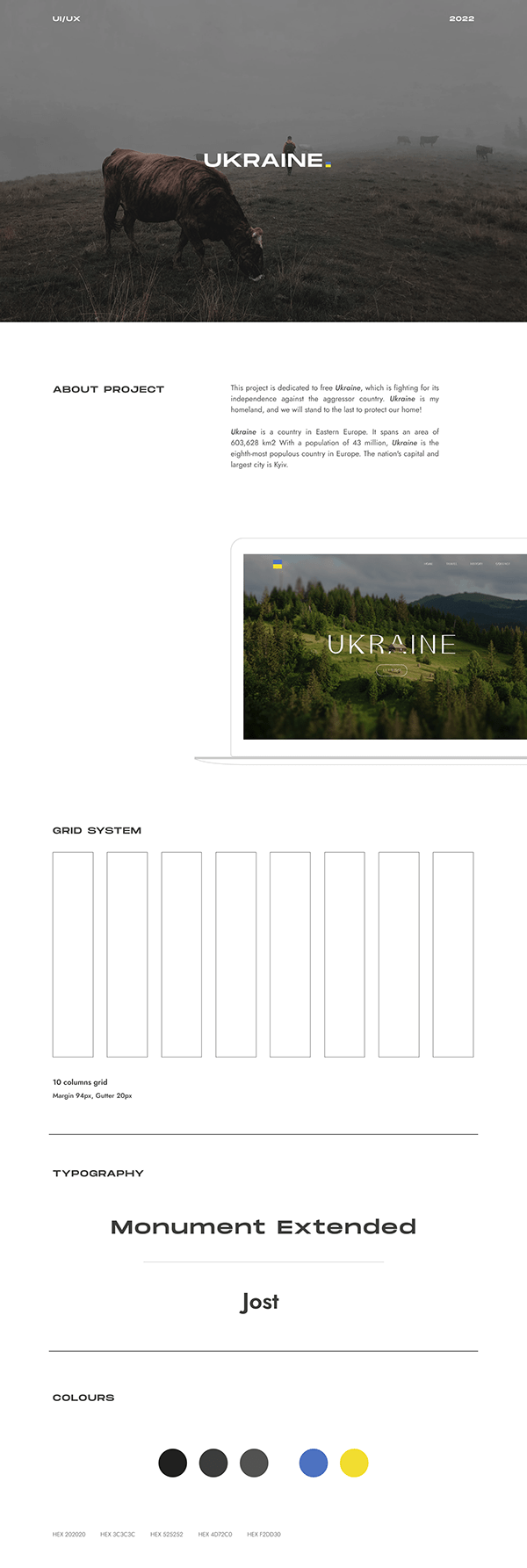 Ukraine UI/UX case study reference