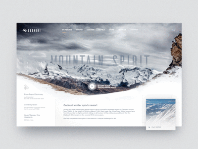 Mountain Spirit ski resort site reference