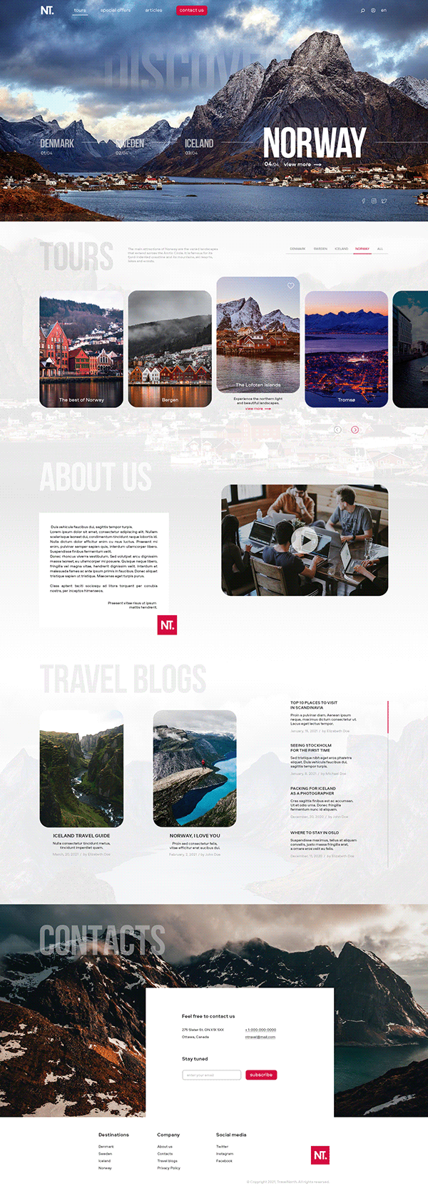 NT Norway travel site reference