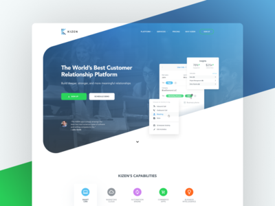 Kizen CRM site reference